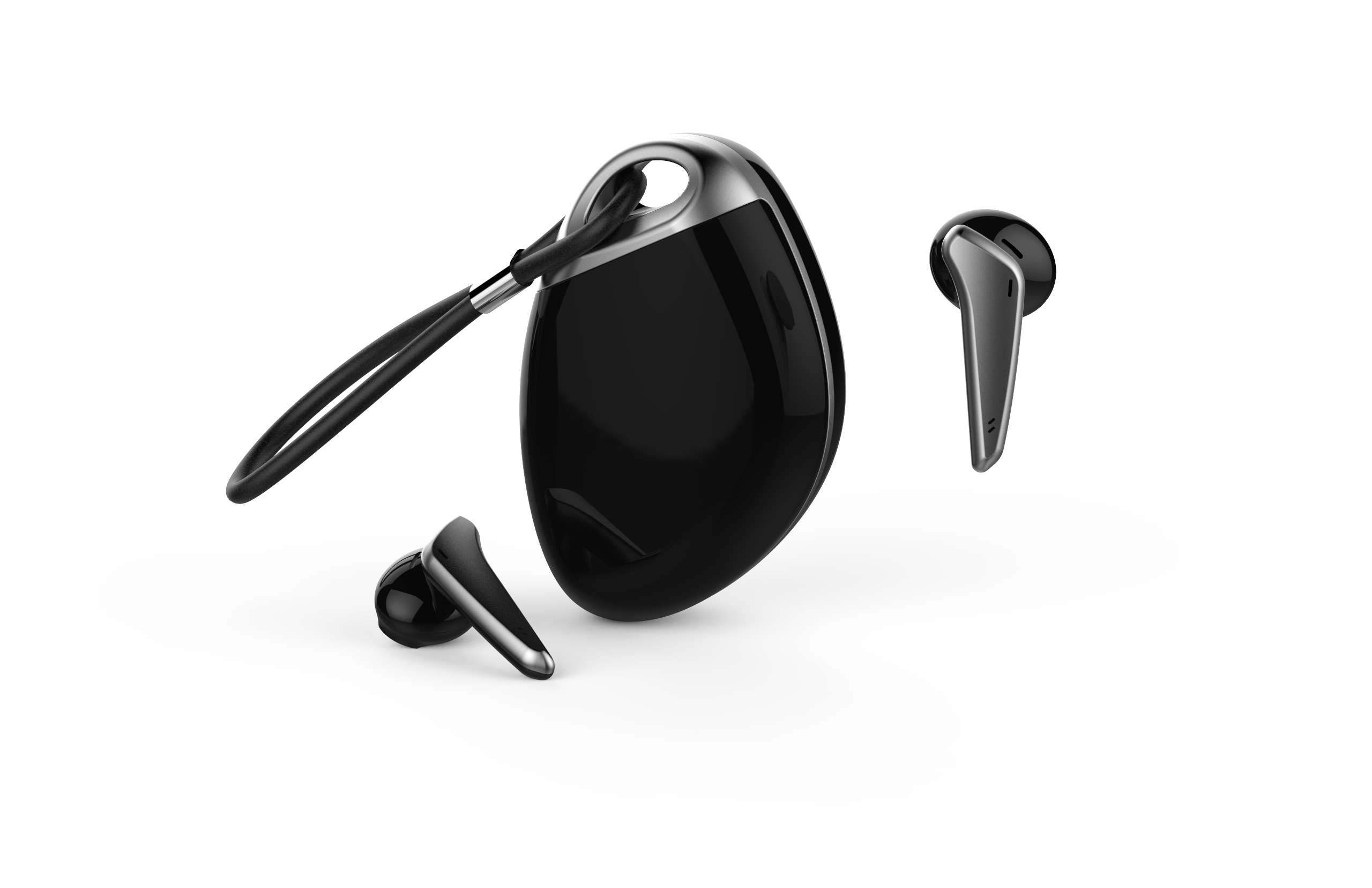 TWS Q7S bluetooth earphone with type C charge port
